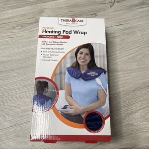 Thera Care Shoulder Neck Electric Heating Pad Wrap Heat Therapy New In Box